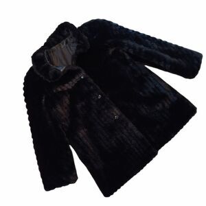 Vintage Sears Faux Fur Coat